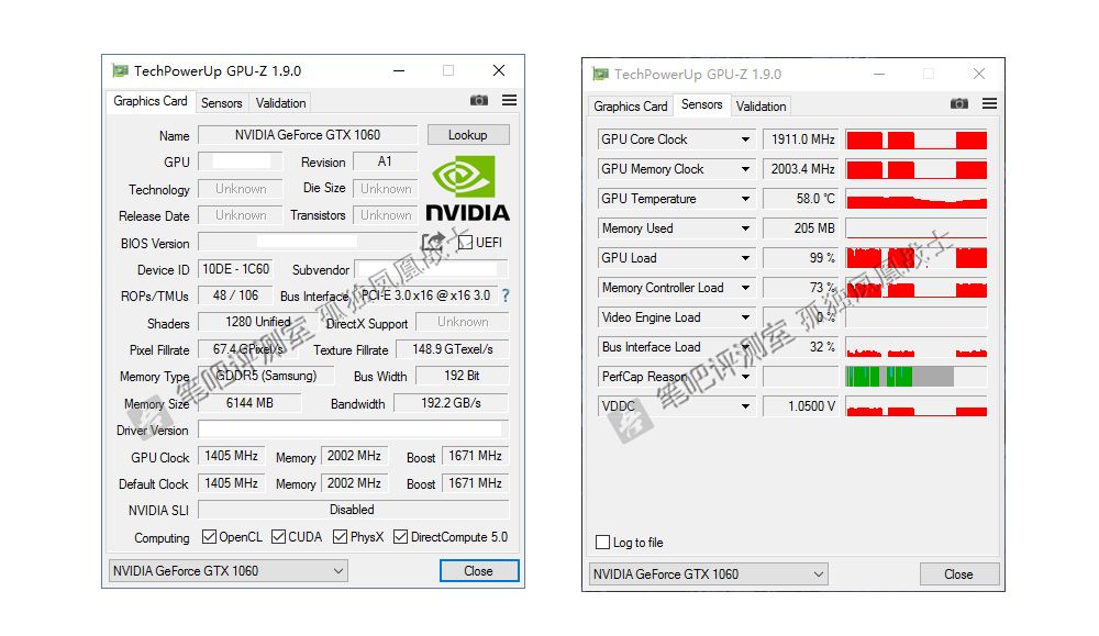 nvidia gtx1070mGPU 2