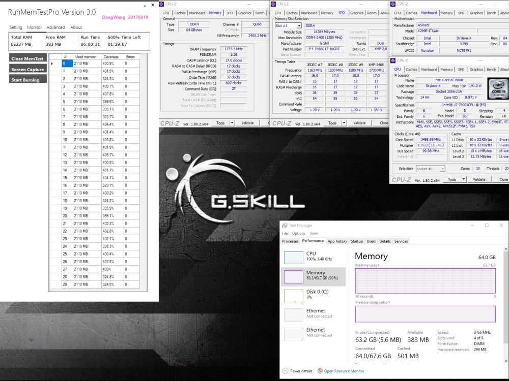 GSkill 64GBDDR43466SODIMM 2