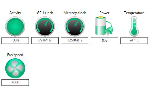 catalyst overdrive temp load 3 min