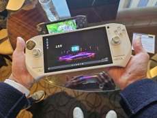 Zotac shows its new ZONE handheld prototype at CES 2025