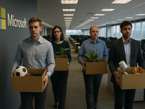 Fresh layoffs at Microsoft