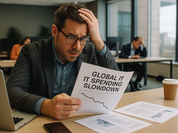 Global IT services spending hits the brakes