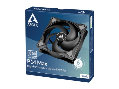 Arctic unveils new P14 Max high performance 140mm fan