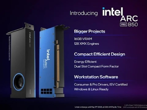 Chipzilla punts Arc Pro B-series at AI workstations