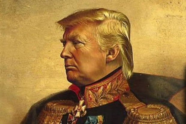 Trump goes all Napoleonic on Facebook