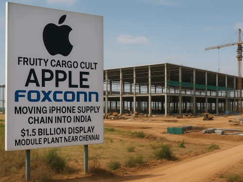 Foxconn builds $1.5bn plant in India