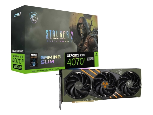 MSI&#039;s RTX 4070 Ti SUPER S.T.A.L.K.E.R. 2 Edition coming soon