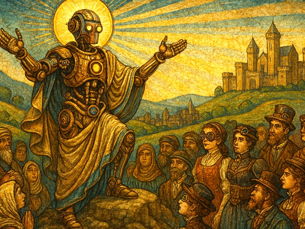 Christian AI outfit asks investors to believe in its growth gospel