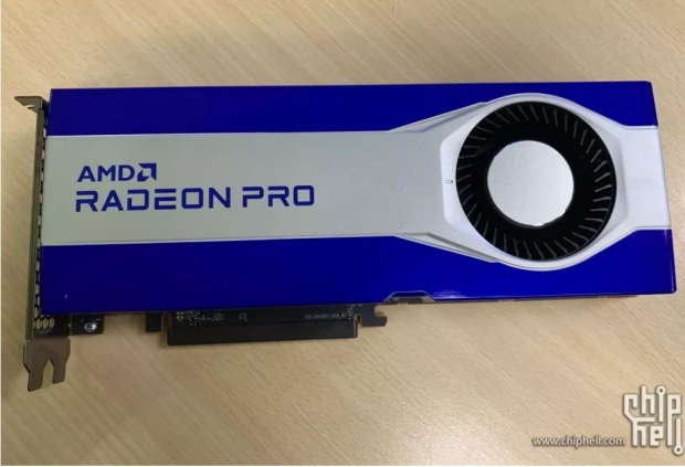 Unidentified Radeon Pro graphics card spotted